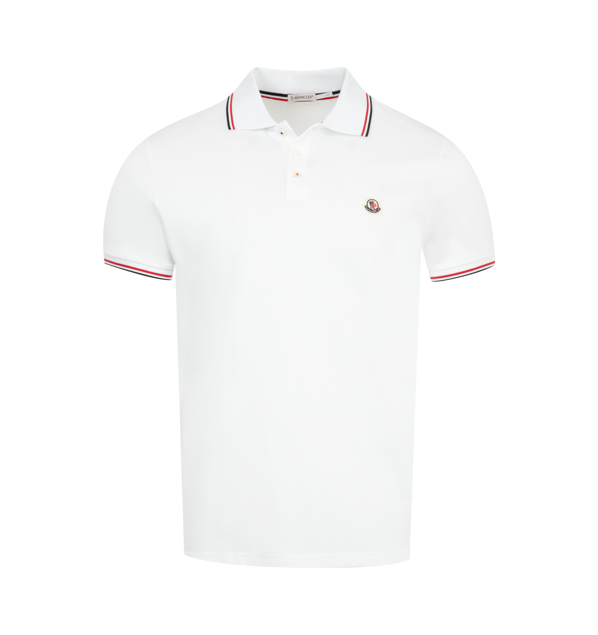 TRICOLOR TRIMMED POLO SHIRT