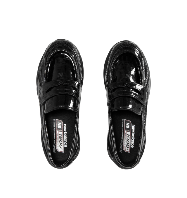 Image 5 of 5 - BLACK - NEW BALANCE 1906L Sneaker Loafer featuring leather upper, synthetic overlays, N-ergy outsole provides superior shock absorption and ABZORB SBS pods at heel. 