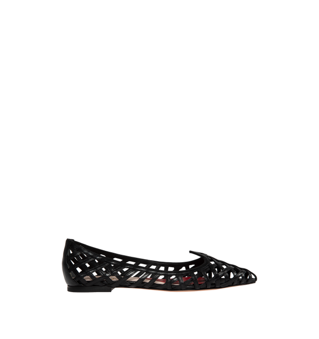 BLACK - ROGER VIVIER I Love Vivier Multistrap Ballerinas featuring suede upper, tapered toe, leather insole wit heart-shaped insert and leather outsole.