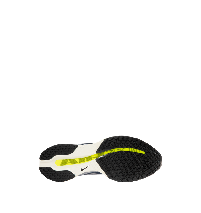 Image 4 of 5 - GREY - NIKE Pegasus Premium Sneaker featuring open mesh, ribbed side panels, soft synthetic layers, glowing Air unit, padded collar and lace closure.   