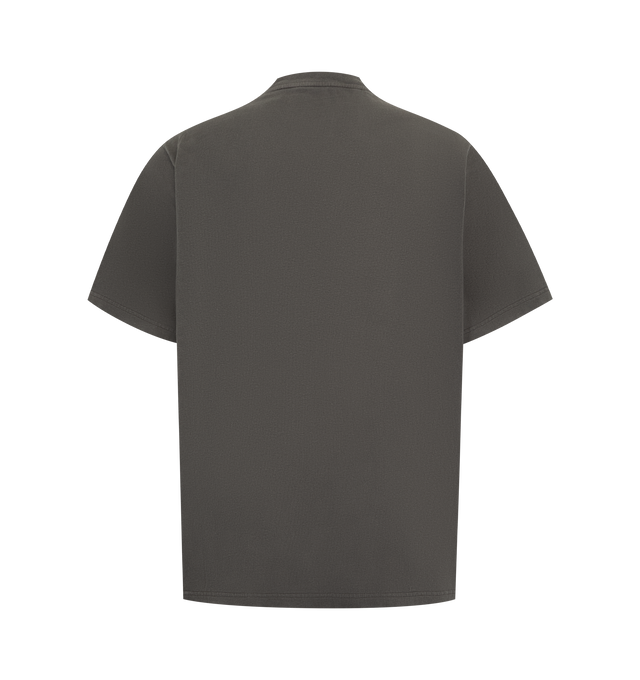 Image 2 of 2 - BLACK - THE ROW Maiko T-Shirt featuring crewneck t-shirt in cotton jersey with boxy fit, short sleeves and ribbed crewneck. 100% cotton. Made in Japan. 