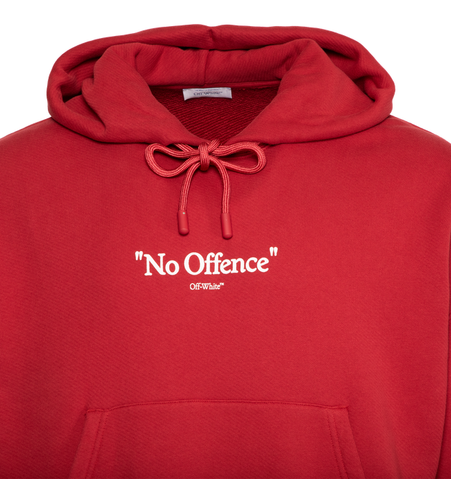 NO OFFENCE OVER HOODIE (MENS)