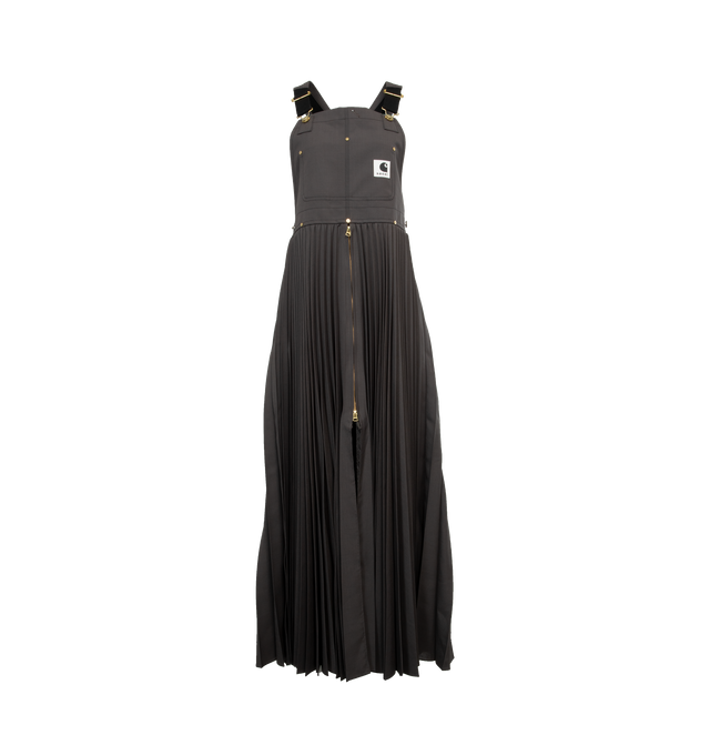 GREY - SACAI X CARHARTT WIP Suiting binding dress.