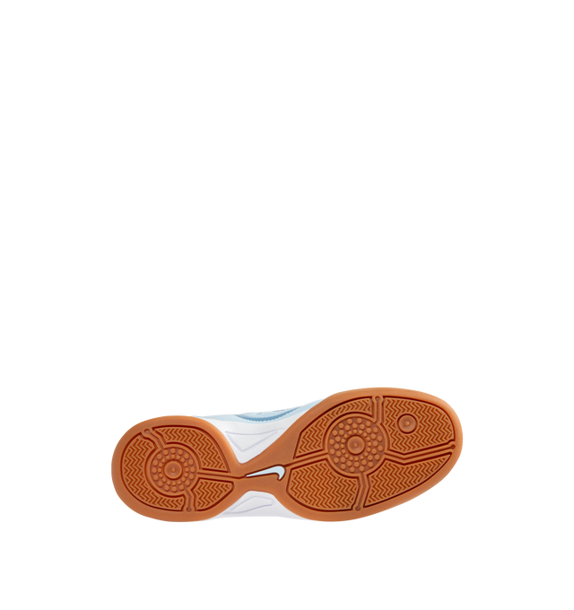 Image 4 of 5 - BLUE - NIKE Total 90 Sneaker featuring authentic soccer style, original quilted upper, asymmetrical lacing, synthetic leather upper with Total 90 logos on each side, rubber outsole and padded collar. 