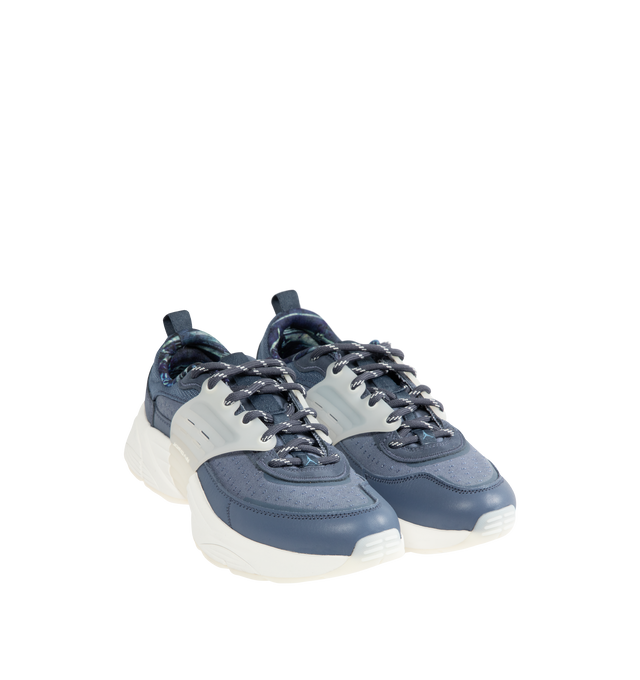 Image 2 of 5 - BLUE - JORDAN Trunner O/S Sneaker featuring responsive foam underfoot, plush tongue and collar and molded plastic support wings. 