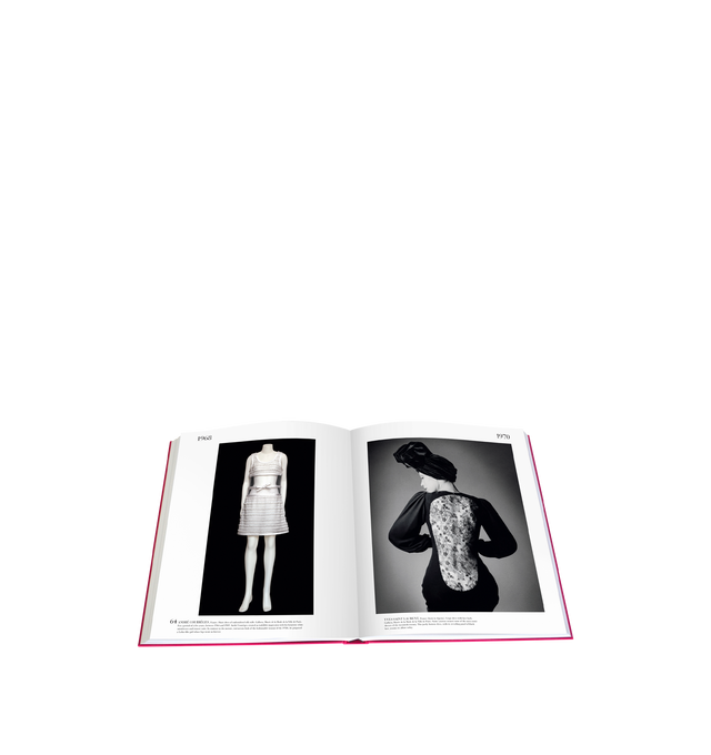 Image 4 of 4 - PINK - ASSOULINE The Impossible Collection of Fashion Book featuring the most iconic dresses of the twentieth century. From Poiret to Pucci, Doucet to Dior, Vionnet to Valentino, Steele selects one hundred dresses that caused a stir either on the runway or entering a room and ultimately inspired new directions in fashion. Steeles selections include Paul Poiret's figure-liberating 1907 gown, Madame Grss sublimely draped goddess creation from 1938, Jean Paul Gaultier's shockingly exaggerated co 