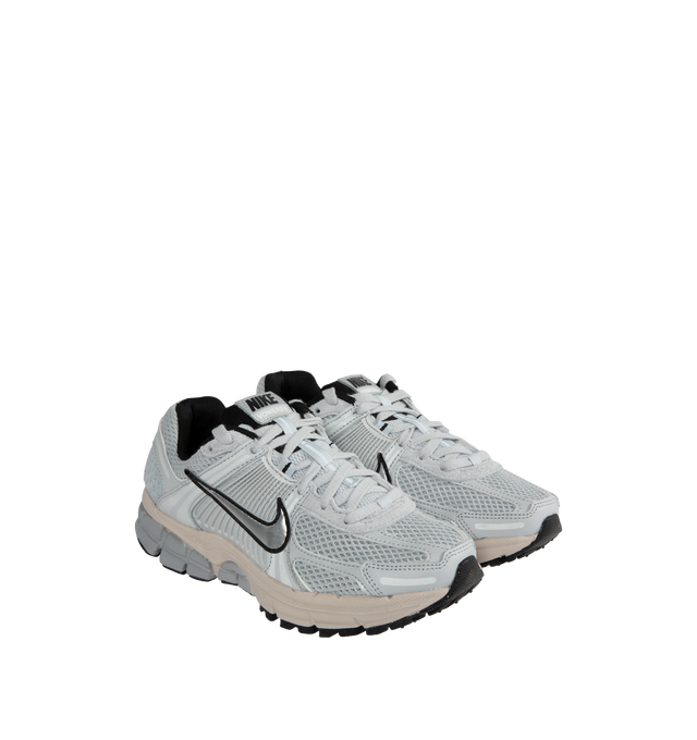 Image 2 of 5 - WHITE - Nike Zoom Vomero 5 features Mesh with TecTuff and utilitarian overlays that are breathable and durable, cushlon foam with Zoom Air cushioning and rubber tread. 