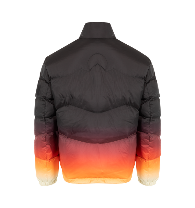 Image 2 of 3 - BLACK - CASABLANCA Quilted Puffer Jacket featuring zip front closure, stand collar, side pockets and quilted.  