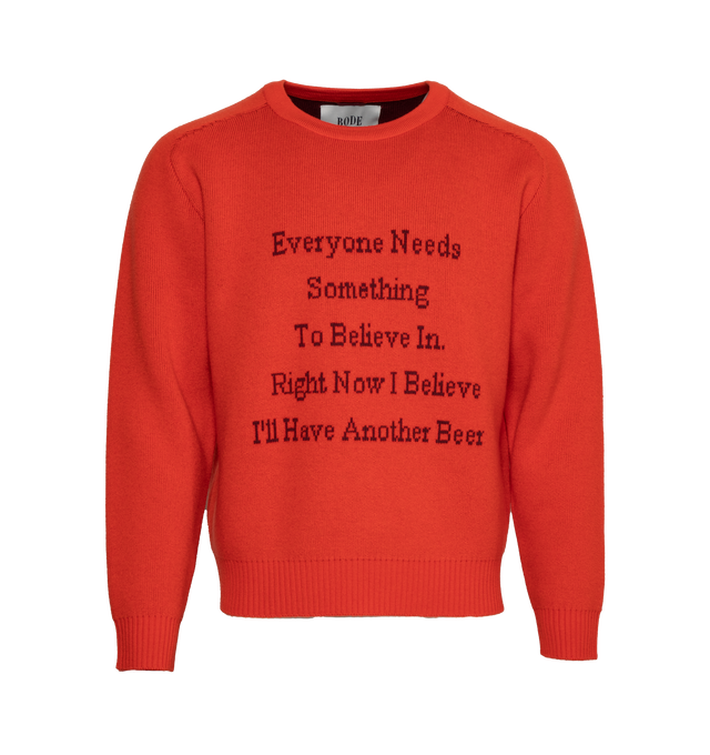 """ANOTHER BEER"" SWEATER (MENS)"