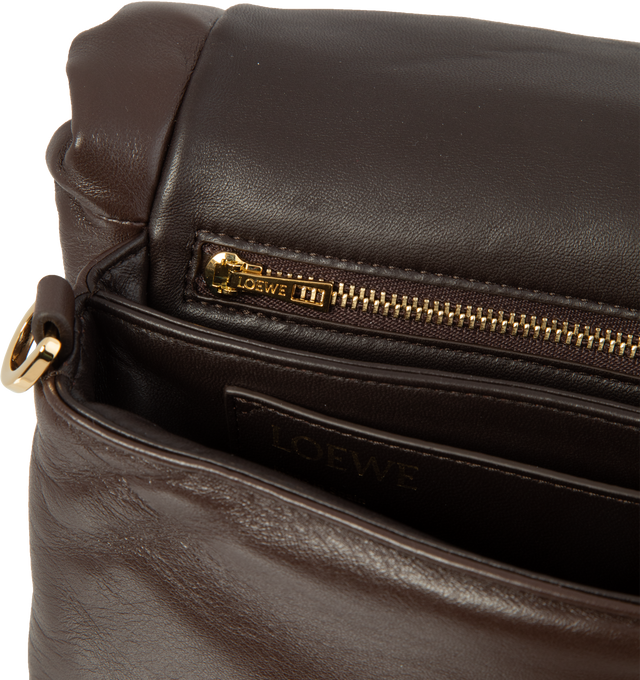 Loewe Leather Goya Puffer Case - Black - One Size