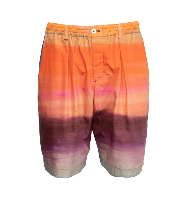 BLEACHED MA PAISLEY SILK SHORTS (MENS) – HIRSHLEIFERS